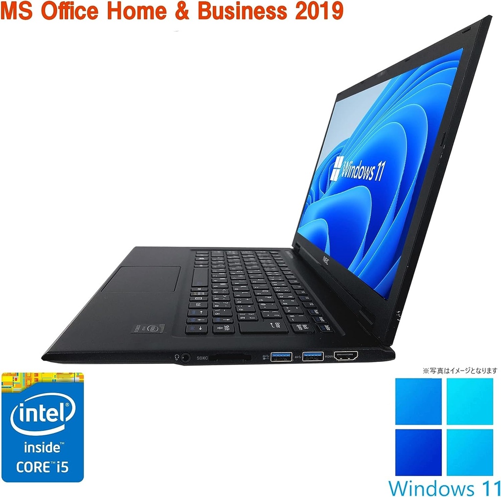NEC ノートPC VG-S/13.3型2K液晶(2560x1440)/Win 11 Pro/MS Office H&B